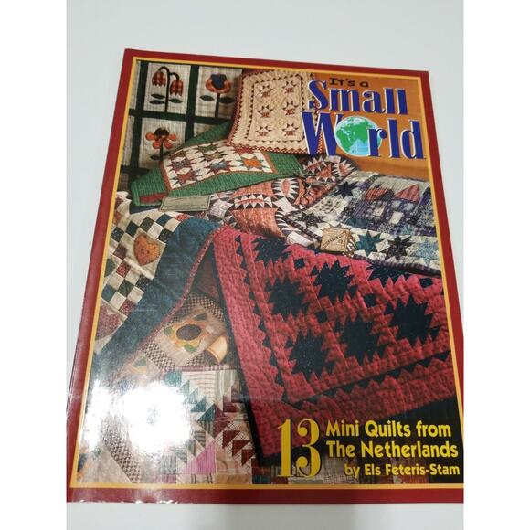 It's a Small World : Mini Quilts from the Netherlands by Els Feteris item no. 41 - Picture 1 of 2